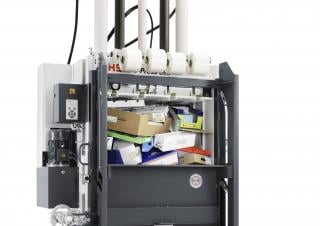 Prensas de basura HSM V-Press 860 eco