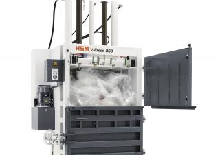 Prensas de basura HSM V-Press 860 plus
