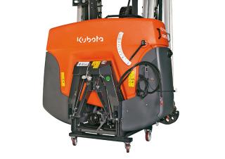 Pulverizadoras de montaje Kubota XMS210 iXflow-E