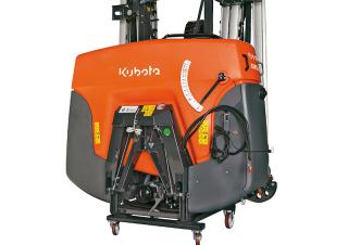 Pulverizadoras de montaje Kubota XMS210 iXflow-E