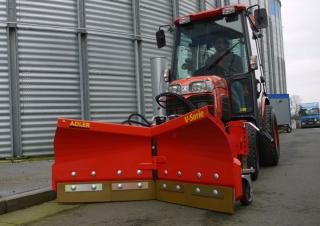 Equipos para trabajos de invierno Quitanieves Quitanieves reguables Adler V 180
