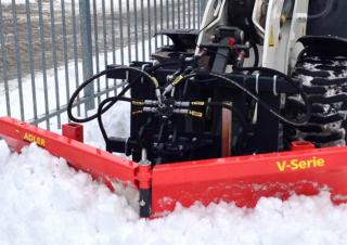 Equipos para trabajos de invierno Quitanieves Quitanieves reguables Adler V 330