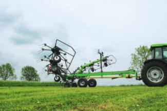 Rastrillos henificadores DEUTZ-FAHR CoM 9041