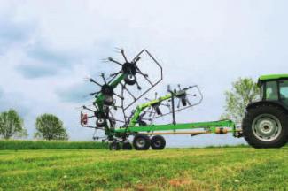 Rastrillos henificadores DEUTZ-FAHR CoM 9041