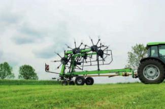 Rastrillos henificadores DEUTZ-FAHR CoM 9041