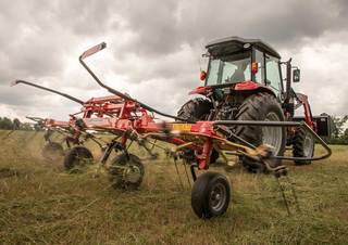 Rastrillos henificadores Massey Ferguson TD404 DSR