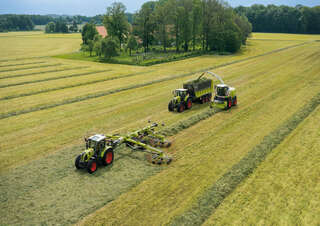 Rastrillos rotativos Claas Liner 4700 Trend 