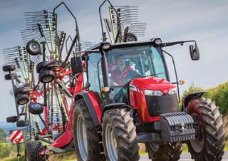 Rastrillos rotativos Massey Ferguson RK1254 TRC-EC