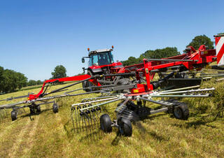 Rastrillos rotativos Massey Ferguson RK1254 TRC
