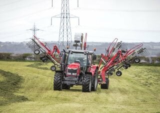 Rastrillos rotativos Massey Ferguson RK1254 TRC
