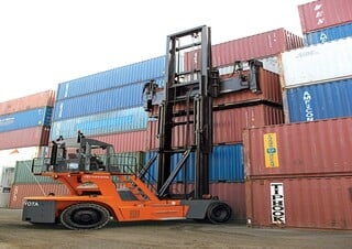 Reach stacker Toyota THD1980-E6