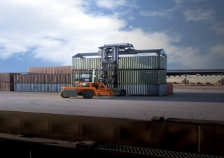Reach stacker Toyota THD8600-L5