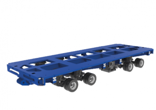 Remolques Remolque modular de servicio pesado Goldhofer THP/DR