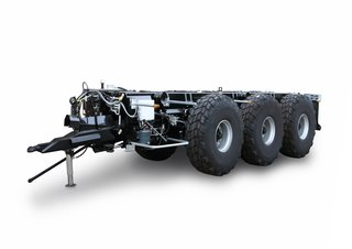 Transport technology Remolques basculantes Peecon Chassis Cargo 28000