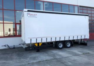 Remolques Remolques con plataforma de lona Möslein TPF 105