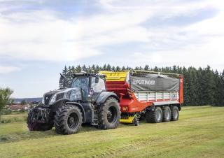 Remolques de ensilado Pöttinger Jumbo 8450 DB