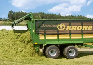 Remolques de ensilado Krone TX 560 