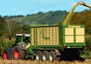Remolques de ensilado Krone ZX 350 GD