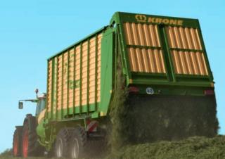 Remolques de ensilado Krone ZX 350 GD