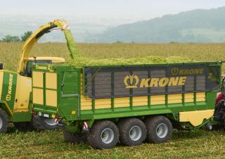Remolques de ensilado Krone ZX 430 GL