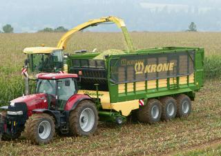 Remolques de ensilado Krone ZX 470 GD 