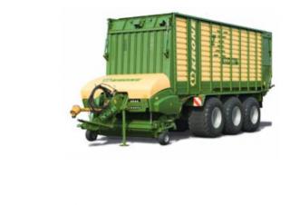 Remolques de ensilado Krone ZX 550 GL