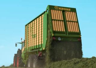 Remolques de ensilado Krone ZX 550 GL