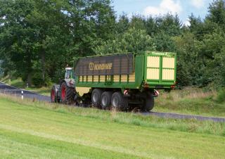 Remolques de ensilado Krone ZX 560 GD