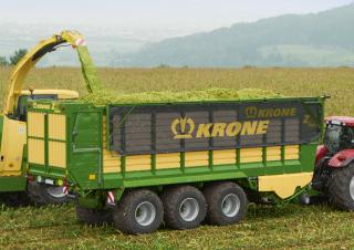 Remolques de ensilado Krone ZX 560 GL