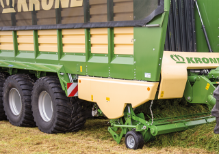 Remolques de ensilado Krone ZX 560 GL