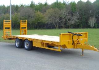 Transport technology Remolques de plataforma baja Rolland Low loader 150