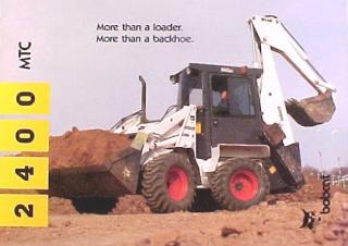 Retrocargadoras Bobcat 2400MTC