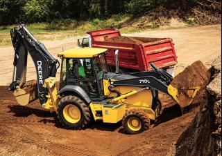 Retrocargadoras John Deere Construction 710L