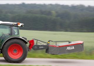 Segadoras traseras - tambor sin acondicionadores Fella Radon 225