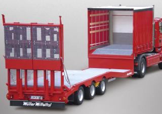 Remolques Semiremolque lowbed Müller Mitteltal TS 3 Profi
