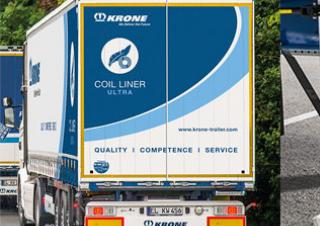 Remolques Semirremolque plataforma de lona Krone SDP 27 eLCL11-CS
