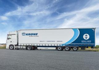 Remolques Semirremolque plataforma de lona Krone SDP 27 eLG4-CS