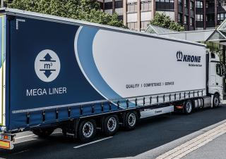 Remolques Semirremolque plataforma de lona Krone SDP 27 eLG4-CS
