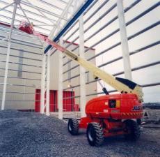 Plataformas telescópicas Plataformas telescópicas de ruedas JLG 600S