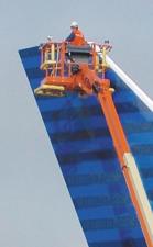 Plataformas elevadoras articuladas Plataformas articuladas de ruedas JLG 740 AJ