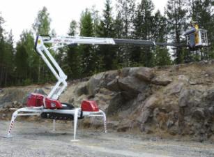 Plataformas elevadoras articuladas Plataformas articuladas de orugas Dino Lift Dino 185 XTC