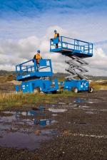 Plataformas de tijera Plataformas de tijeras de ruedas Genie GS-3369 DC