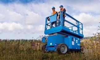 Plataformas de tijera Plataformas de tijeras de ruedas Genie GS-3369 DC