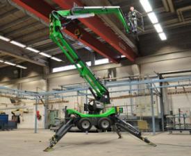 Plataformas elevadoras articuladas Plataformas articuladas de ruedas Avant Tecno Leguan 130-1