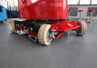 Plataformas elevadoras articuladas Plataformas articuladas de ruedas PB Topdino 126 II