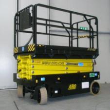 Plataformas de tijera Plataformas de tijeras de ruedas AIRO X 10 EW Wind