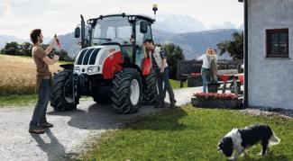 Tractores - tracción 4 ruedas Steyr 4055 Kompakt S Basis