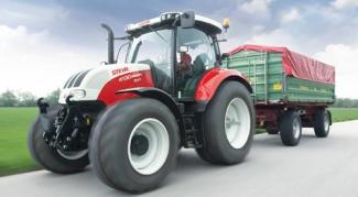 Tractores - tracción 4 ruedas Steyr 6125 Profi Classic Basis