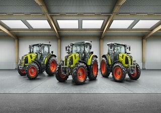 Tractores - tracción 4 ruedas Claas Arion 410 