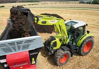 Tractores - tracción 4 ruedas Claas Arion 450 